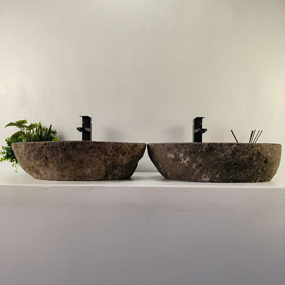 Раковина из речного камня ПАРА! RS-74900 57*45*15 0865