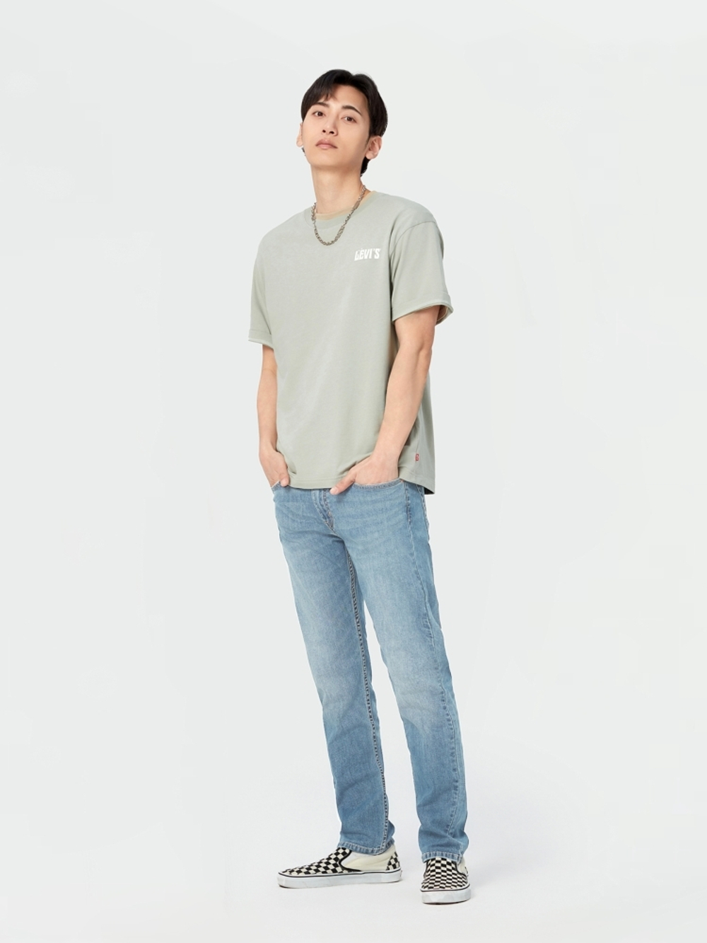 Мужские классические джинсы Levi's 502 Taper 000SC-0001