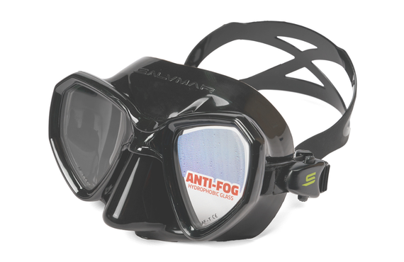 Маска Salvimar MORPHEUS, черн/черн, АНТИФОГ