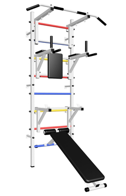 Шведская стенка Sv Sport 507 (Турник стандарт/Брусья/Стойка/Скамья)