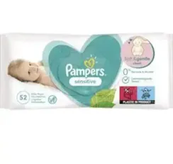 Nəm salfet \ Влажные салфетки \ Wet wipes Pampers 52 pcs.