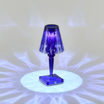 SL1010.714.01 Прикроватная лампа ST-Luce Синий/Синий LED 1*3W 3000K/4000K/6000K SPARKLE