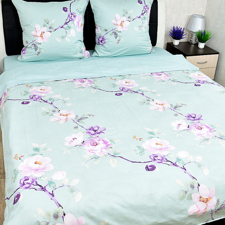 Комплект постельного белья "IS. 6644", поплин, 100% хлопок, Россия.