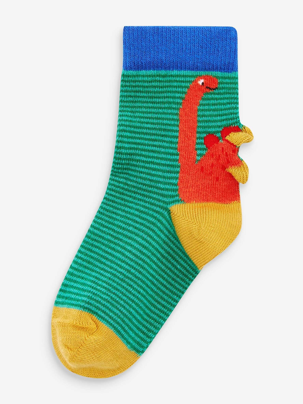 Носки хлопковые для мальчика Next 688-483, 10 шт., Серый, Синий, Зеленый