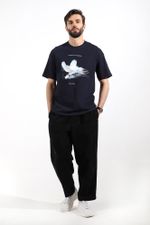 Фуфайка (футболка) мужская Герой-4 Виотекс ТЁМНО-СИНИЙ