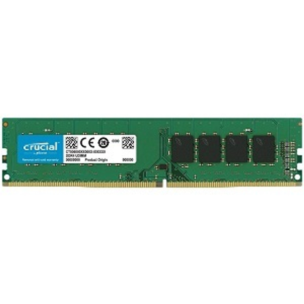 Модуль памяти DIMM DDR4 4Gb, 2666Mhz, Crucial (CT4G4DFS8266)