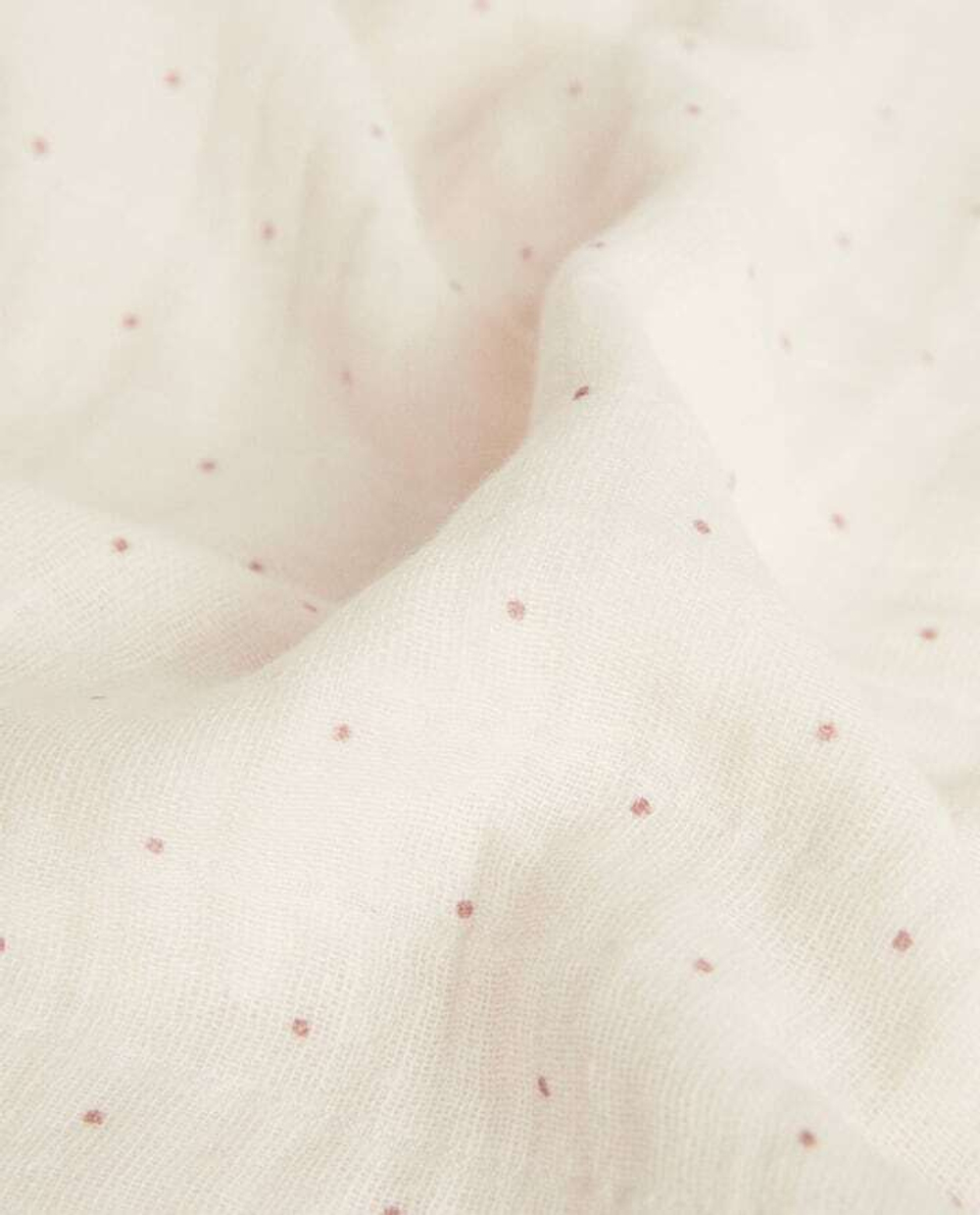 ZARA HOME ДЕТСКОЕ МУСЛИНОВОЕ ПОЛОТЕНЦЕ (НАБОР ИЗ 3 ШТ.), РОЗОВЫЙ