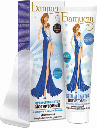 БАТИСТКрем-депилятор Йогуртовый 100мл,