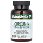 NutraMedix, Куркумин из куркумы, 120 вегетарианских капсул (250 мг на капсулу)