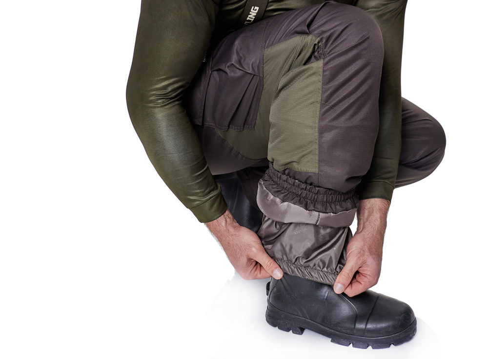 Зимний мужской костюм Grayling "Скат -45" (Таслан, Хаки)