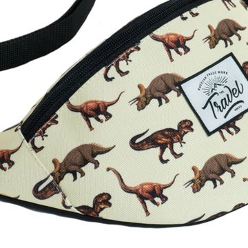 Поясная сумка Travel. Динозавр