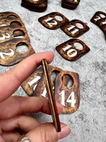 Гардеробные Номерки 40х60 (1-25)