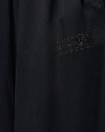 MM6 MAISON MARGIELA ШОРТЫ ЖЕНСКИЕ ЧЕРНЫЕ С РАЗРЕЗОМ