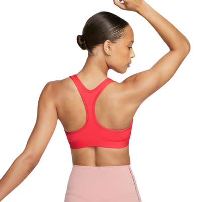 ТОП теннисный Nike Swoosh Light Support Non-Padded Sports Bra - ember glow/white