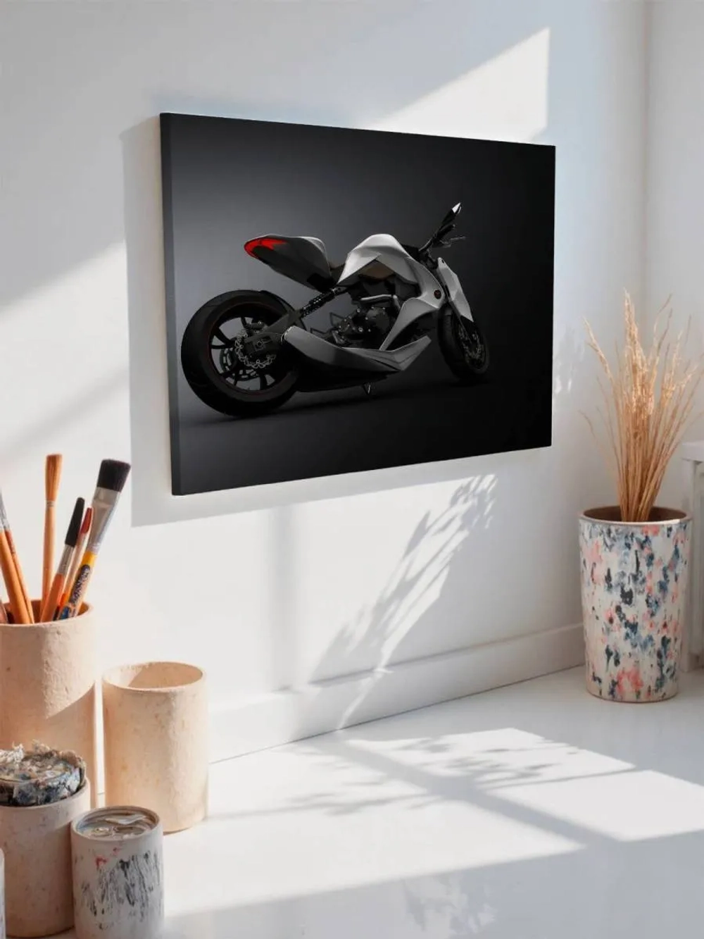 Картина на стену 40 X 50 Мотоцикл