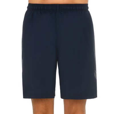 Мужские теннисные шорты Under Armour Woven Graphic Shorts Men - Dark Blue, Silver