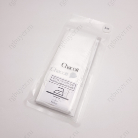 Лента Chacott 5 м Белая 000.White