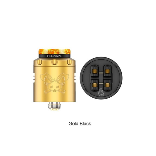 Дрипка Hellvape Dead Rabbit 3 RDA - Gold Black