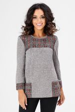 Туника Ванда (50-56) Serenada серый (Акция)