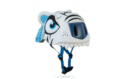 Шлем White Tiger 2017 New (белый тигр) Crazy Safety