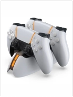 Зарядная станция для 2-х геймпадов с индикаторами заряда Playstation DualSense