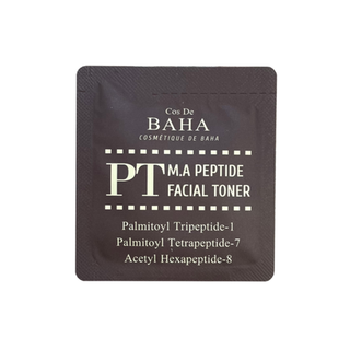 Тонер пептидный с матриксилом и аргирелином - Peptide toner PT, 1,5мл (пробник) Cos De BAHA