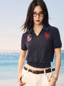 Женская рубашка-поло HARSHandCRUEL WMNS Crop Polo Shirt