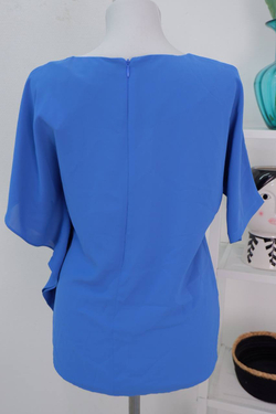 Блузка White синяя 42 размер