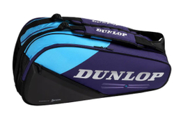Сумка теннисная Dunlop D TAX FX Performance 8 RKT Termo - violet/black/cyan
