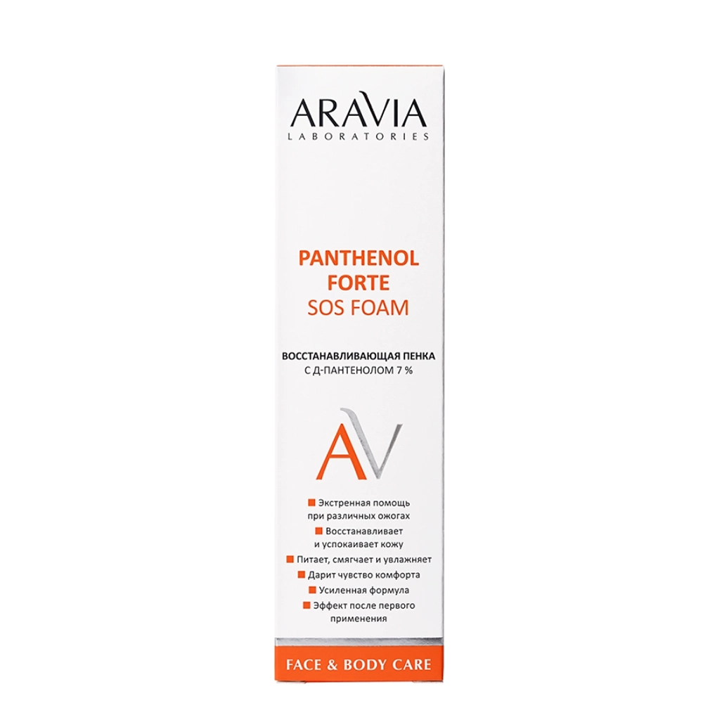 Пенка восстанавливающая с Д-пантенолом 7% / Panthenol Forte Sos Foam 160 мл