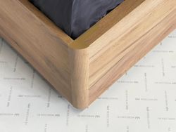 Кровать Адам с подъемным механиз (дуб крафт золотой/грей алькантара)