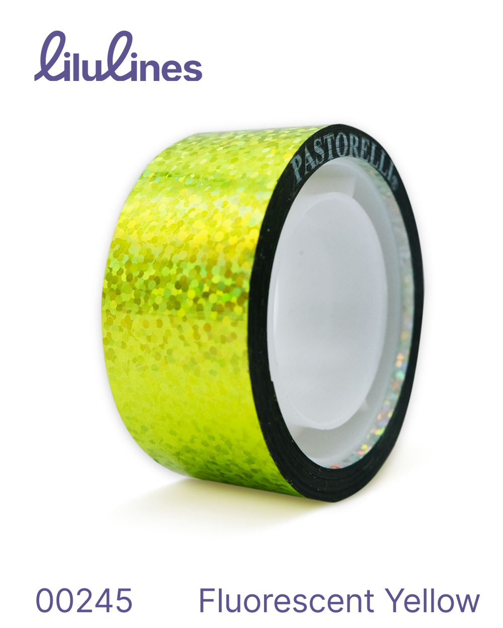 Обмотка для обруча и булав Pastorelli DIAMOND FLUORESCENT YELLOW 00245 11м