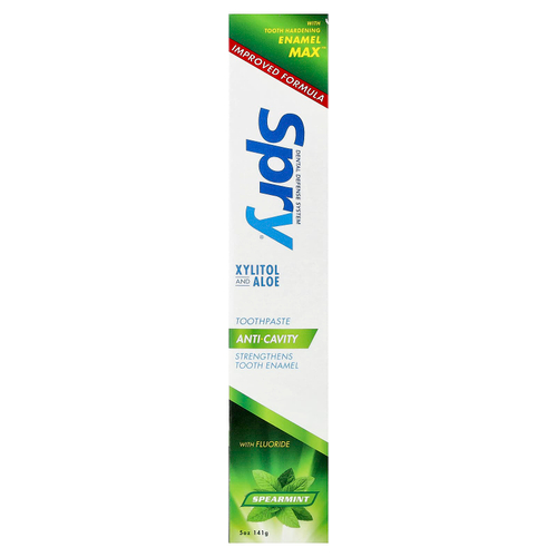 Xlear, Spry®, зубная паста против кариеса, с фторидом, мята, 141 г (5 унций)