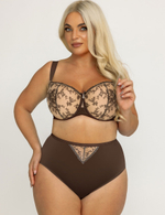 Трусы Kris Line Mocca слипы High Waist (мокка)