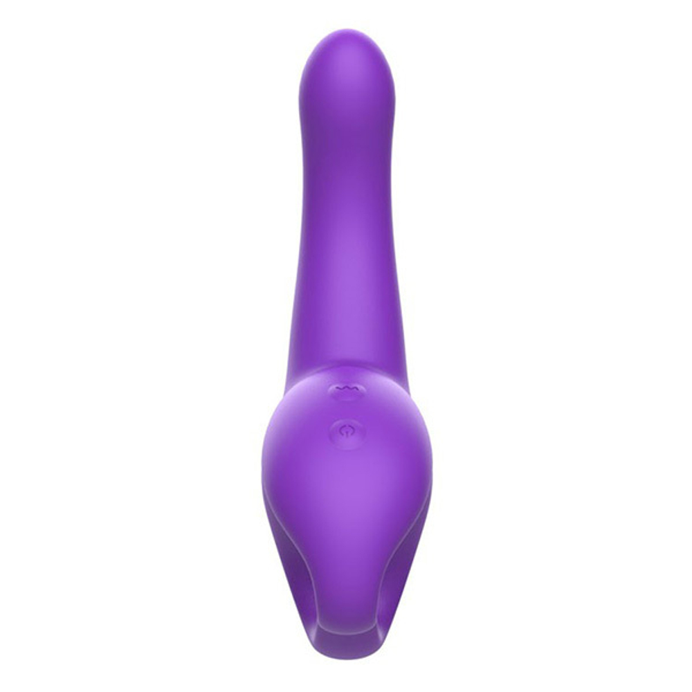 Фиолетовый вибратор 19,3см для G-стимуляции I-Moon Love Finger MY-1901 Purple
