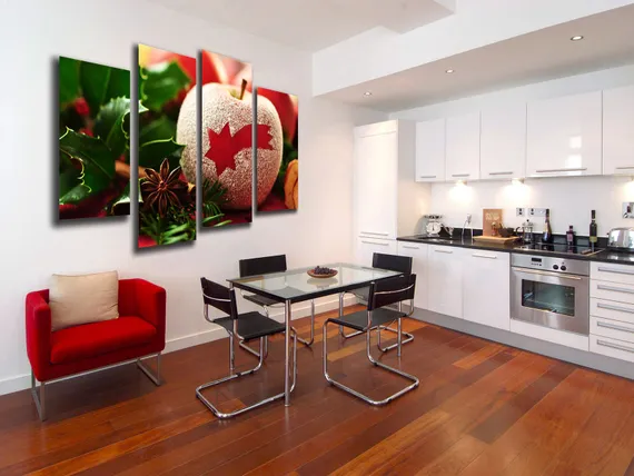 Модульная картина "Сахарное яблоко"