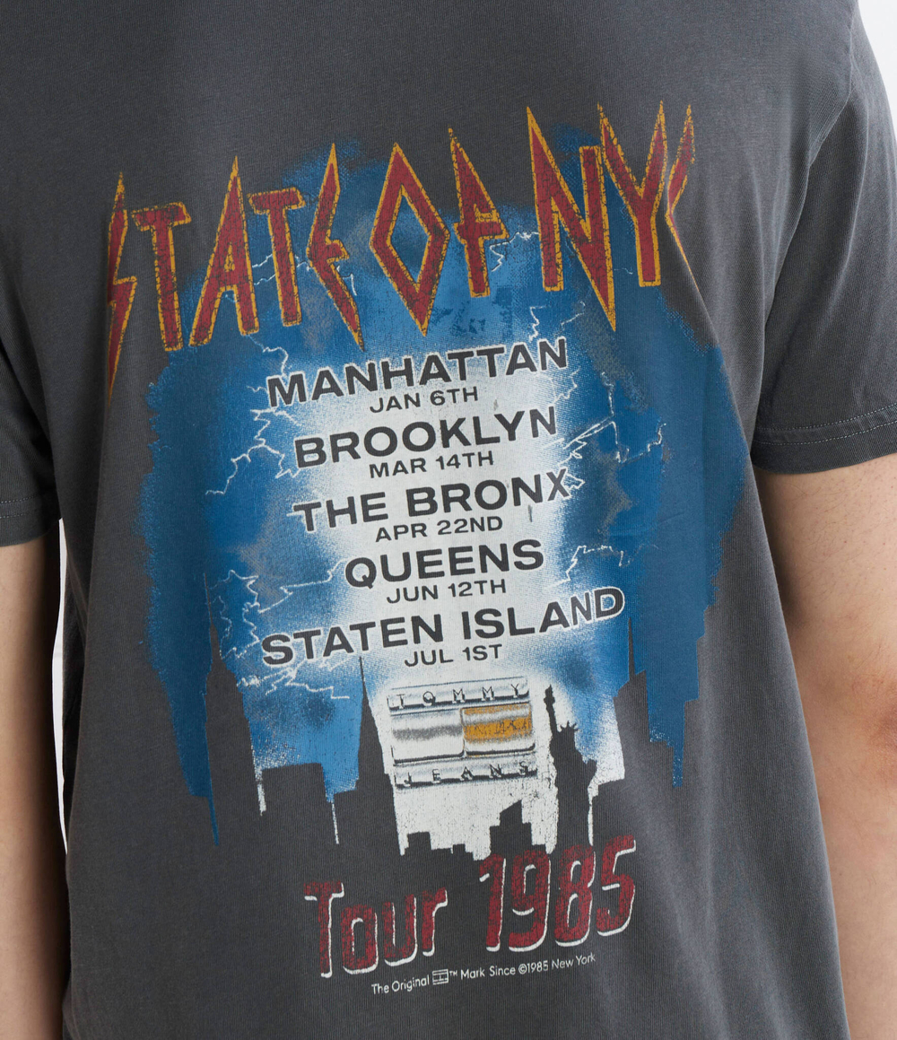 Футболка STATE OF NYC Tommy Jeans - графитовый(DM0DM18282)