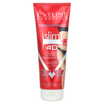 Eveline Cosmetics, Slim Extreme 4D, концентрированный термоактиватор для сжигания жира, 250 мл (8,8 жидк. унц.)