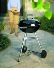 Угольный гриль Weber Compact Kettle, 47 см, чёрный