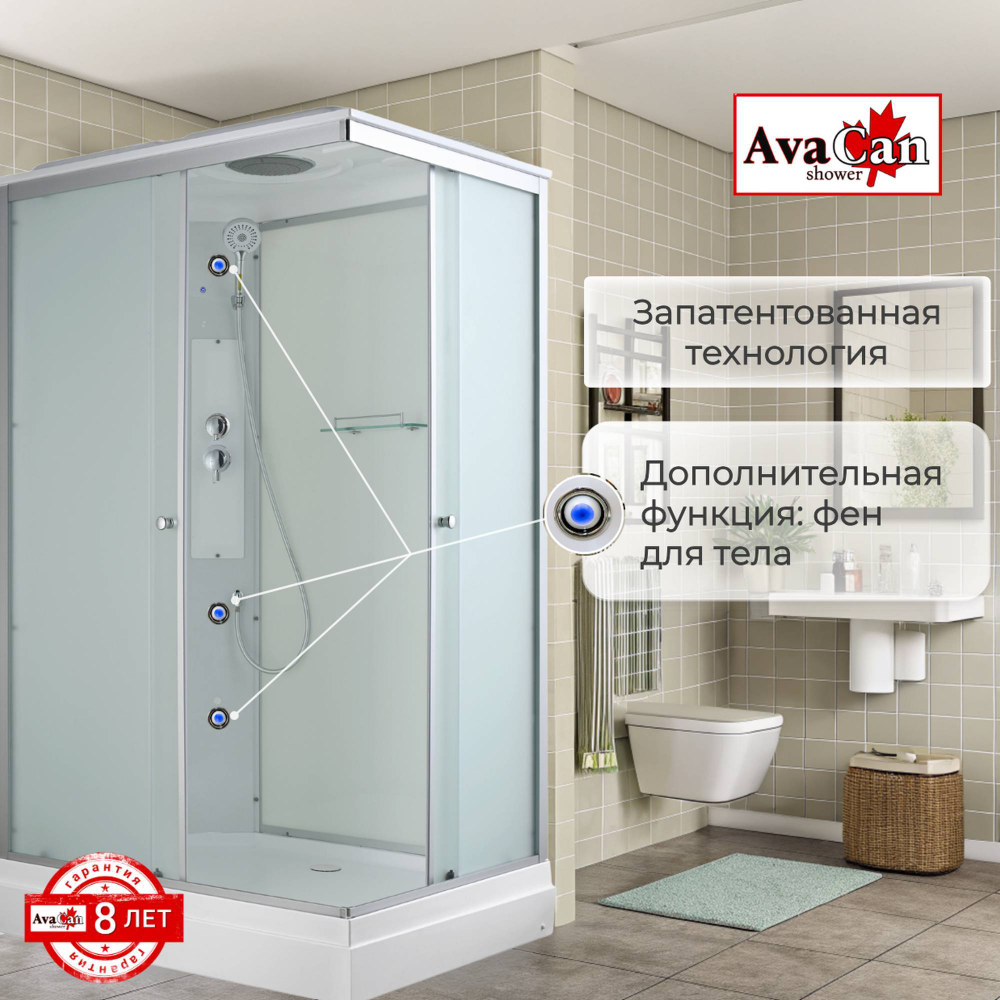 Душевая кабина CK2911 стандартная