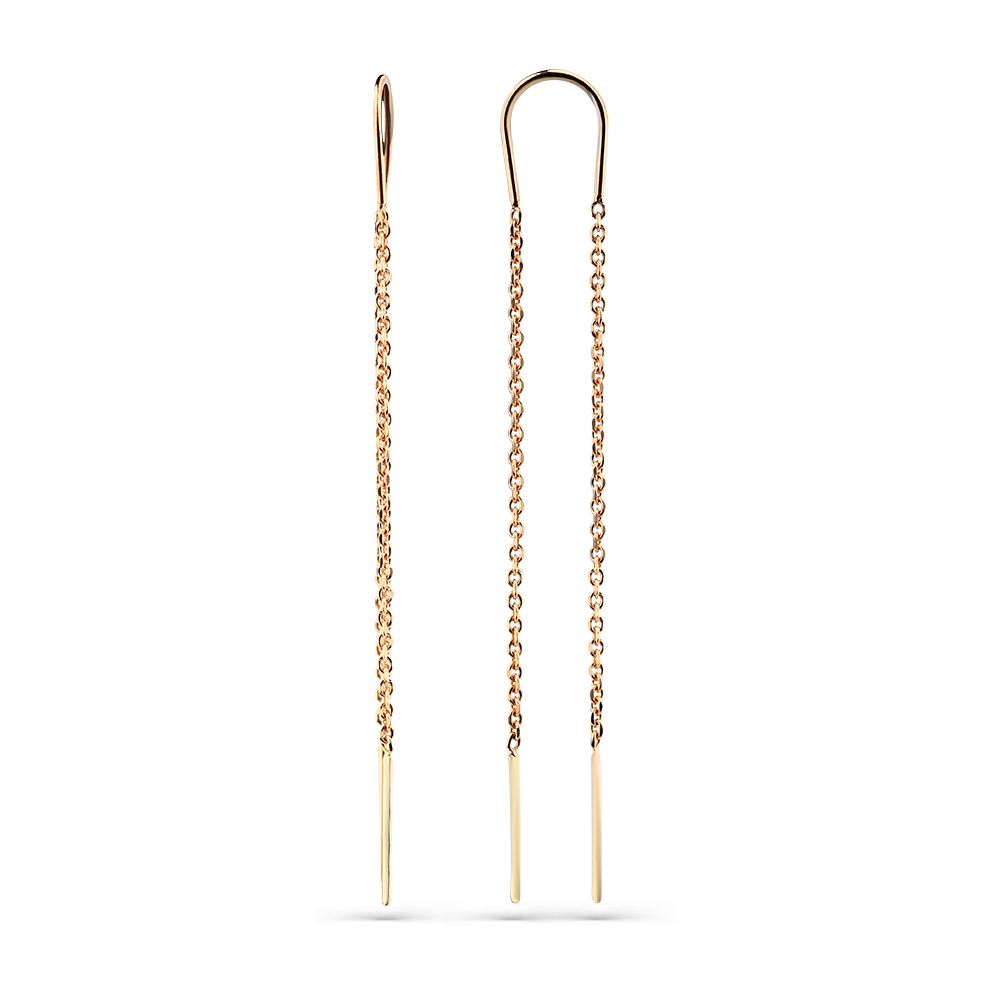 Серьги из золота 585 пробы