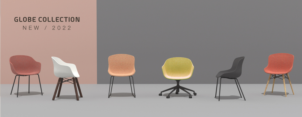 Стул пластиковый Papatya Globe-S ML, тортора