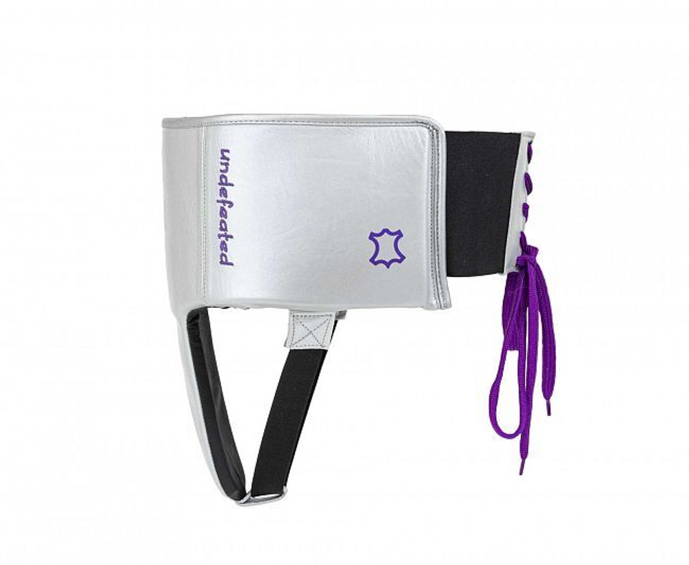 Защита паха женская Clinch Undefeated Russian Team серебристая C166RT