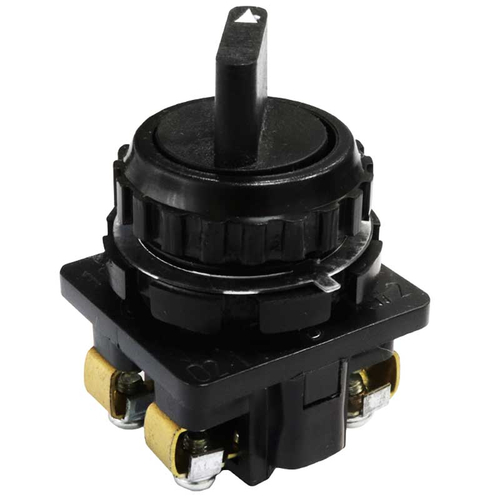 Переключатель управления ПЕ 021/2 1з+1р 10А диаметр посадочного отверстия 30мм УХЛ3 IP40