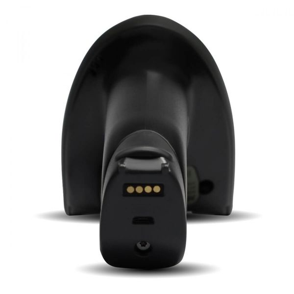 Сканер штрих-кода беспроводной двумерный Mertech CL-2210 BLE Dongle P2D USB Black + Универсальная подставка для сканеров