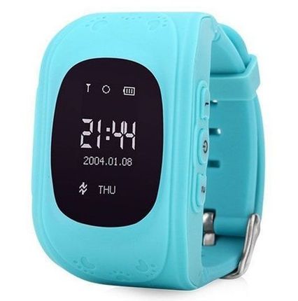 Детские часы с GPS Smart Baby Watch Q50 Бирюзовые