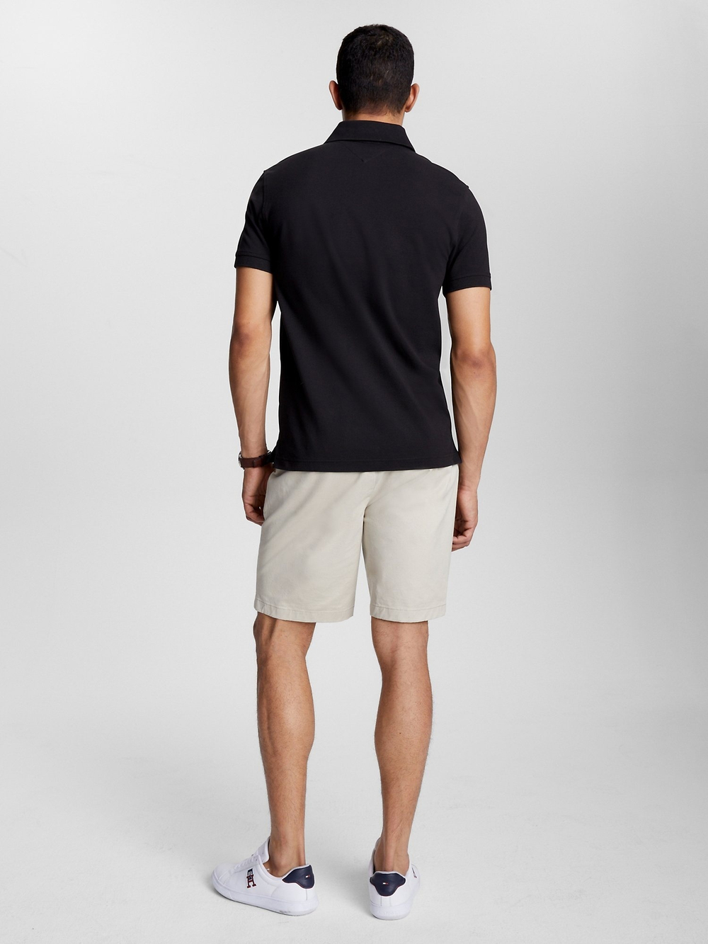 Поло Tommy Hilfiger Regular Fit Tommy Logo Dark Sable