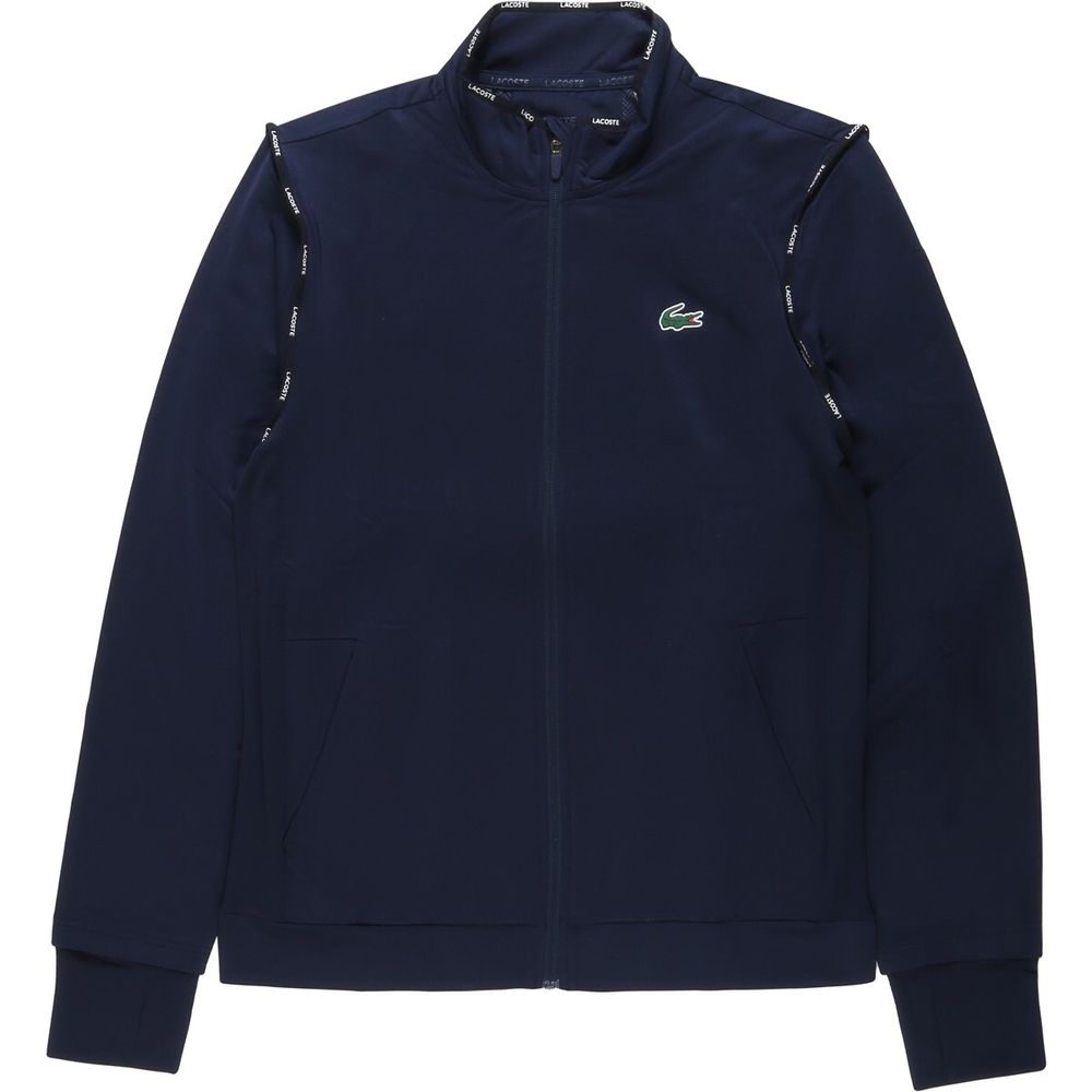 Мужская теннисная кофта Lacoste Thermo-Regulating Zip Sweatshirt M - navy