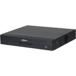 DAHUA DH-XVR5104HS-I3/T 4-канальный HDCVI-видеорегистратор с FR HDCVI, AHD, TVI, IP, CVBS; IP-каналы: до 6 каналов до 6Мп; накопители: 1 SATA III до 16Тбайт; видеоаналитика: 2кн AcuPick HDMI VGA RJ45