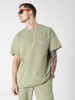 Футболка оверсайз Город Горький фисташка